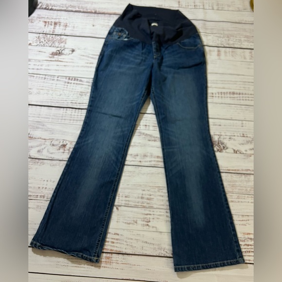 Womens Old Navy stretch maternity jeans size medium - Picture 1 of 5